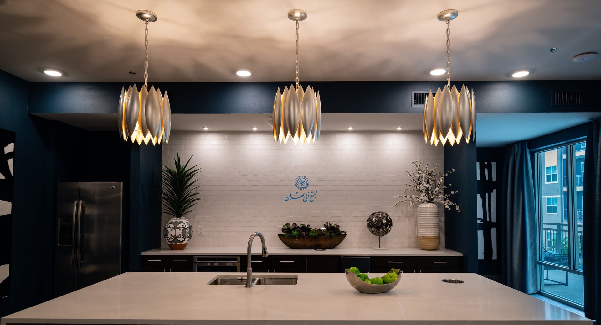 نورپردازی اصولی در طراحی دکوراسیون آشپزخانه