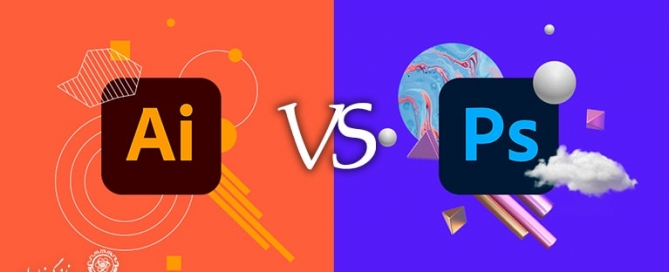 تفاوت فتوشاپ و ایلاستریتور