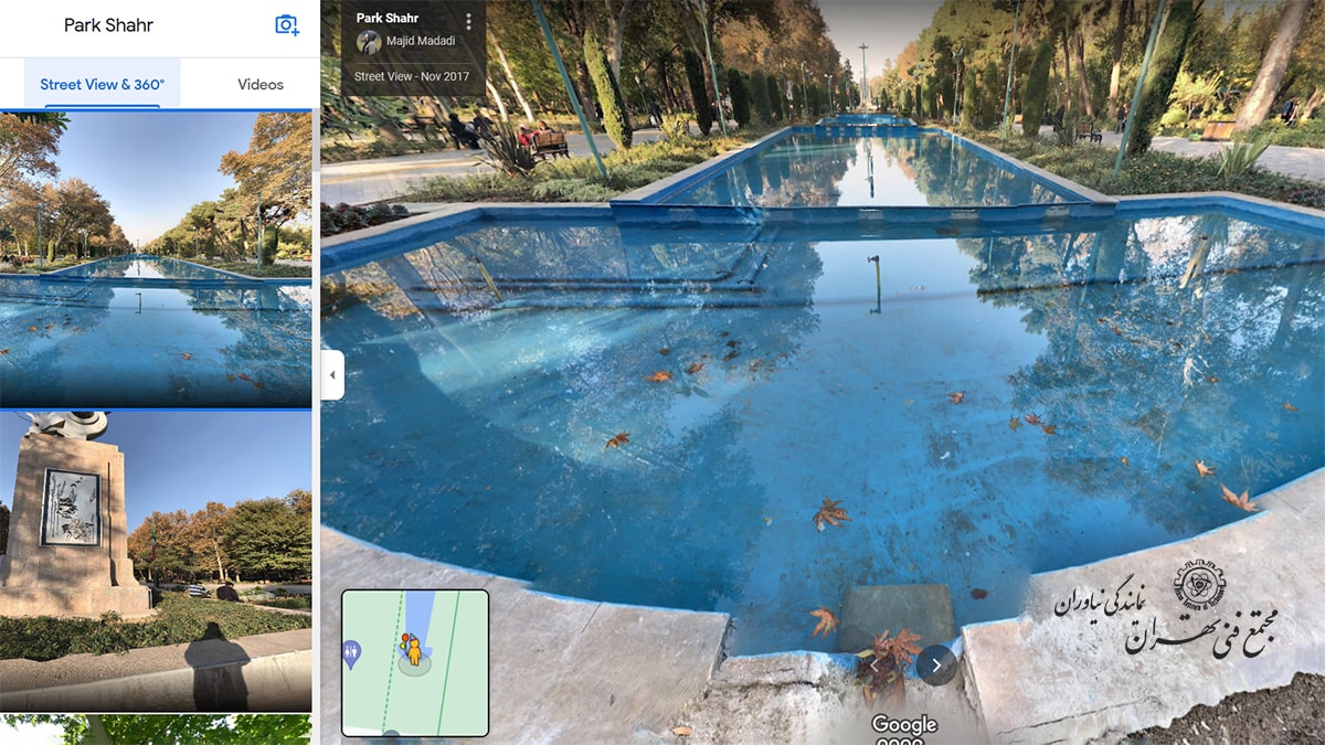 تصاویر 360 درجه گوگل مپ